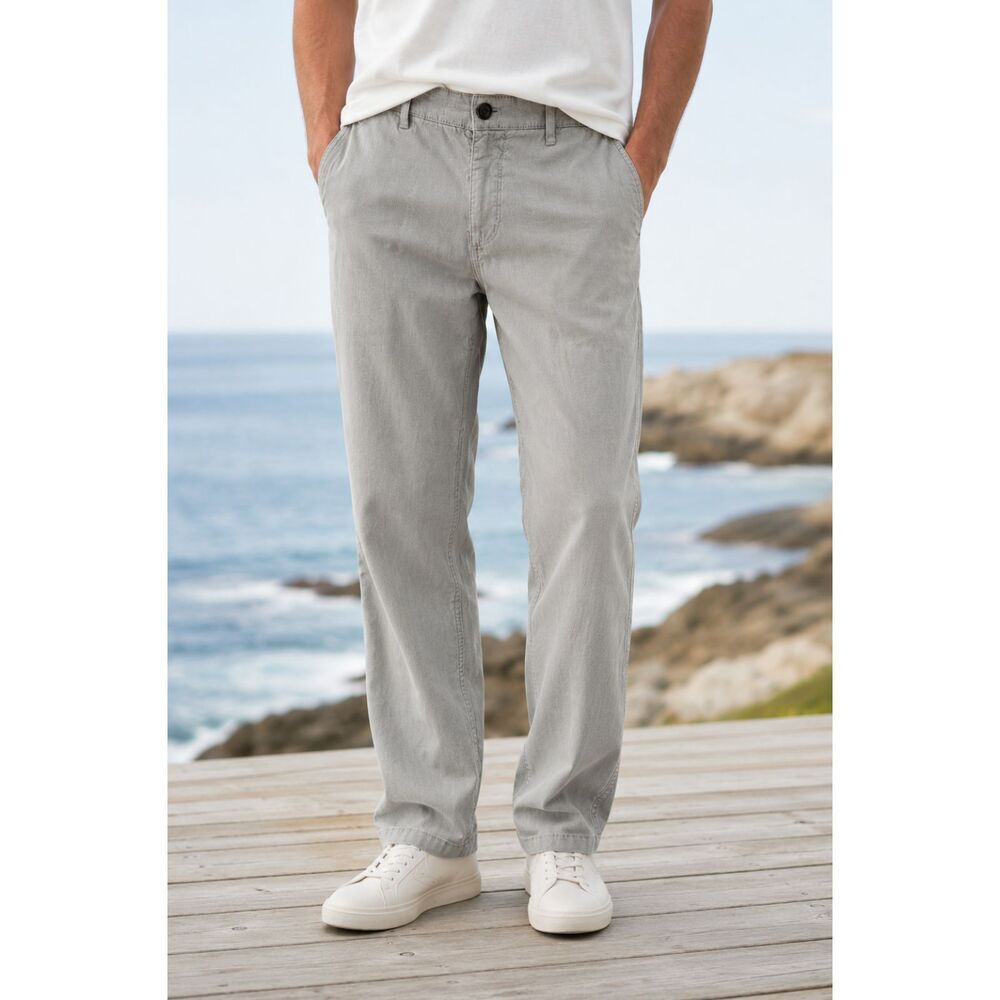 Dockers Men's Hemp Cotton Blend Casual Pants Size 29 Sage Straight Leg